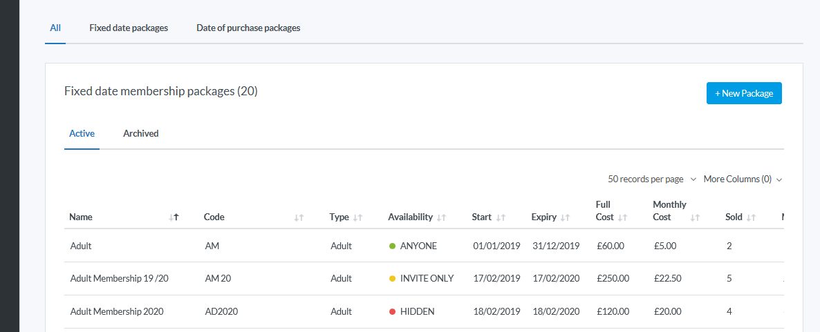 Membership Renewal Process For Fixed Date Packages – ClubSpark